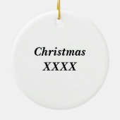 Jäger-Pullover Keramik Ornament (Hinten)