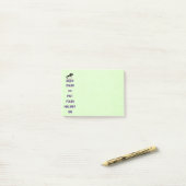 Jäger-Pullover-Pferd Post-it Klebezettel (Auf Schreibtisch)