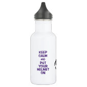 Jäger-Pullover-Pferd Trinkflasche (Links)