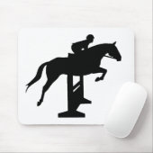 Jäger-Pullover-Pferd u. Reiter Mousepad (Mit Mouse)