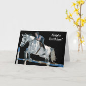 Jäger/Pullover-Reiter Karte (Gelbe Blume)