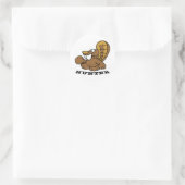 Jäger Runder Aufkleber (Tasche)
