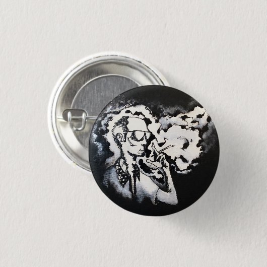 Jäger S. Thompson Button (Vorne & Hinten)