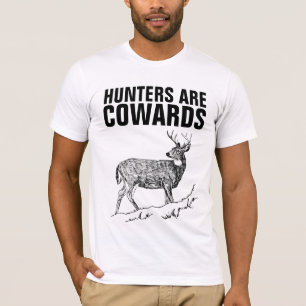 JÄGER SIND FEIGLINGE, ANTI-JAGD T-Shirts