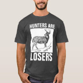 JÄGER SIND VERLIERER, Anti-Hunting-T - Shirts (Vorderseite)