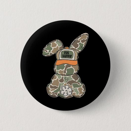 Jäger sonnig mit byckward Cap Jagd Oster Button (Vorderseite)