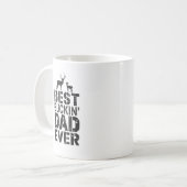 Jäger Spaß Design Funny Junting Vater Kaffeetasse (Vorderseite Links)