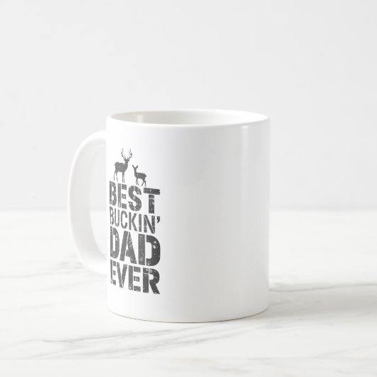 Jäger Spaß Design Funny Junting Vater Kaffeetasse (Vorderseite Links)