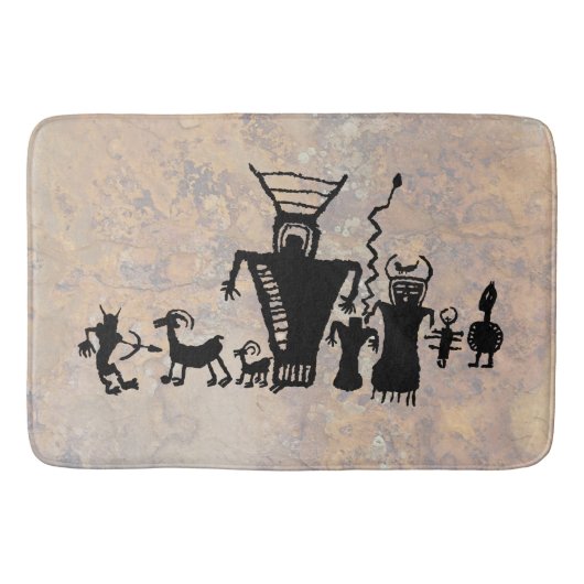 Jäger und Animal Spirits Badematte (Vorderseite)