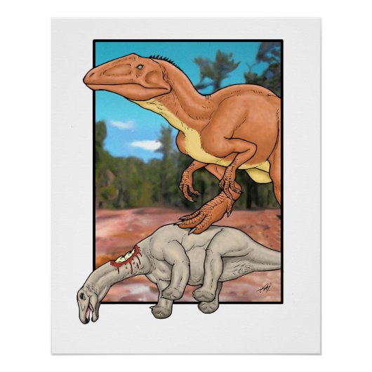 Jäger und Beute Poster (Vorderseite)