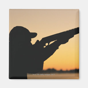 Jäger und Gewehr Magnet