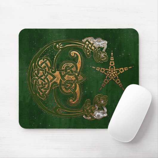 Jäger und Gold Celtic Mousepad (Mit Mouse)