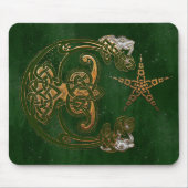 Jäger und Gold Celtic Mousepad (Vorne)