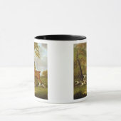 Jäger und Jagdhunde, 1809 (Öl auf Leinwand) Tasse (Zentrum)