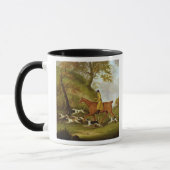 Jäger und Jagdhunde, 1809 (Öl auf Leinwand) Tasse (Links)