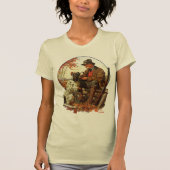 Jäger und Spaniel T-Shirt (Vorderseite)