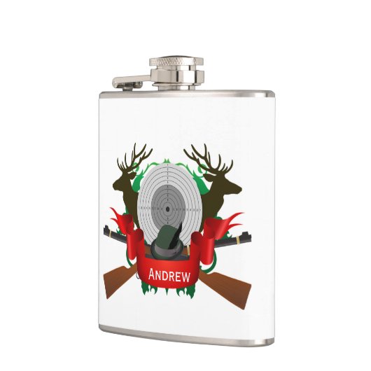 Jäger Vinyl Wrapped Flask Flachmann (Links)