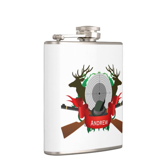Jäger Vinyl Wrapped Flask Flachmann (Rechts)