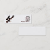 Jäger-Visitenkarte Mini Visitenkarte (Vorne/Hinten)