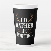 Jäger würde eher jagen milchtasse (Vorderseite)
