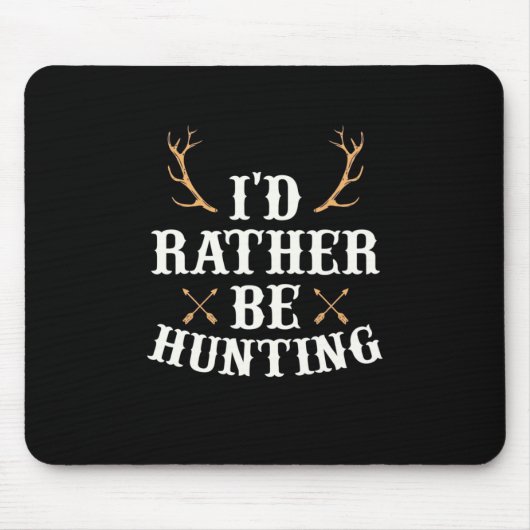 Jäger würde eher jagen mousepad (Vorne)