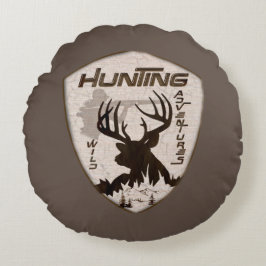 Jägerabenteuer Hoch Top-Sneakers Rundes Kissen