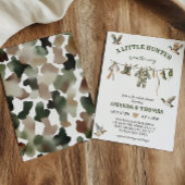 JägerBaby-Dusche Einladung