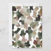 JägerBaby-Dusche Einladung (Rückseite)