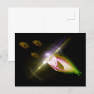 Jägeressen X-Ray Fisch 4 Postkarte