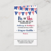 Jägerfahnen 4. Juli Party Begleitkarte (Vorderseite)