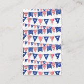 Jägerfahnen 4. Juli Party Begleitkarte (Rückseite)