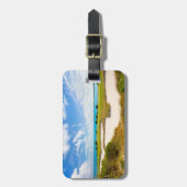 Jägergrün Gepäckanhänger (Vorderseite vertikal)