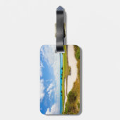 Jägergrün Gepäckanhänger (Rückseite vertikal)