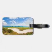 Jägergrün Gepäckanhänger (Rückseite horizontal)