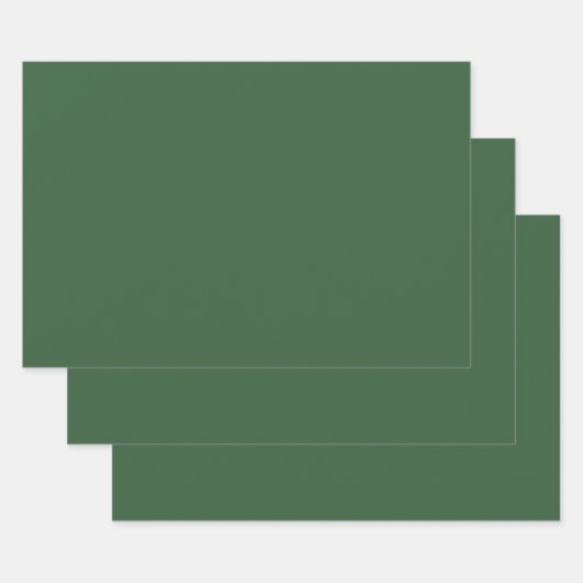 Jägergrün Geschenkpapier Set (Set)