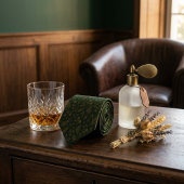 Jägergrün Goldfarn Efeu Botanisch Krawatte