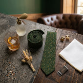 Jägergrün Goldfarn Efeu Botanisch Krawatte