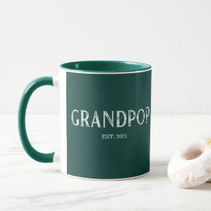 Jägergrün Grandpop Gründungsjahr Tasse