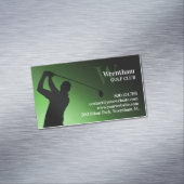 Jägergrün Magnetische Visitenkarte (Beispiel)