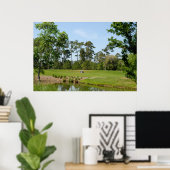 Jägergrün Poster (Heimbüro)