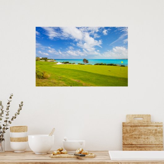 Jägergrün Poster (Küche)