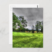 Jägergrün Postkarte (Vorne/Hinten)