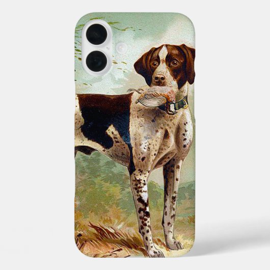 Jägerhund mit Vogel im Mund Case-Mate iPhone Hülle (Rückseite)