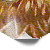 Jägerhund mit Vogel im Mund Fotodruck (Ecke)