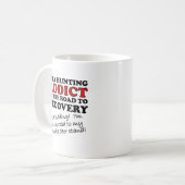 Jägerin Erholung Funny Mug Kaffeetasse (Vorderseite Links)