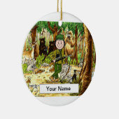 Jägerin Keramikornament (Rechts)