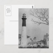 Jägerinsel Leuchtturm Postkarte (Vorne/Hinten)
