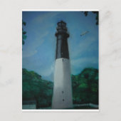 Jägerinsel Leuchtturm Postkarte (Vorderseite)