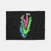 Jägerjagd Gewitter Jäger Jäger Saison Krokodile Ja Fleecedecke (Vorderseite (Horizontal))