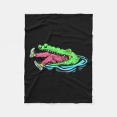 Jägerjagd Gewitter Jäger Jäger Saison Krokodile Ja Fleecedecke (Vorderseite)